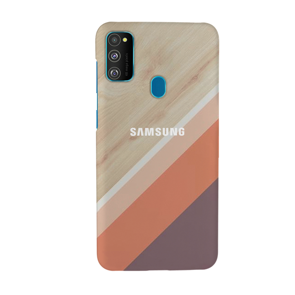 Wooden Pattern Mobile Case Cover For Galaxy M30s