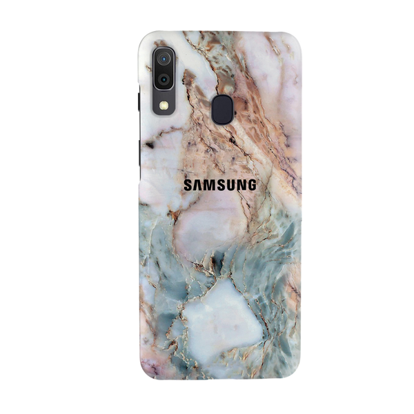 Lite Pink Marble Pattern Mobile Case Cover For Galaxy A30