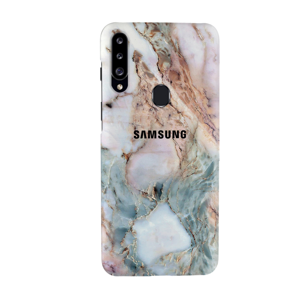 Lite Pink Marble Pattern Mobile Case Cover For Galaxy A20S