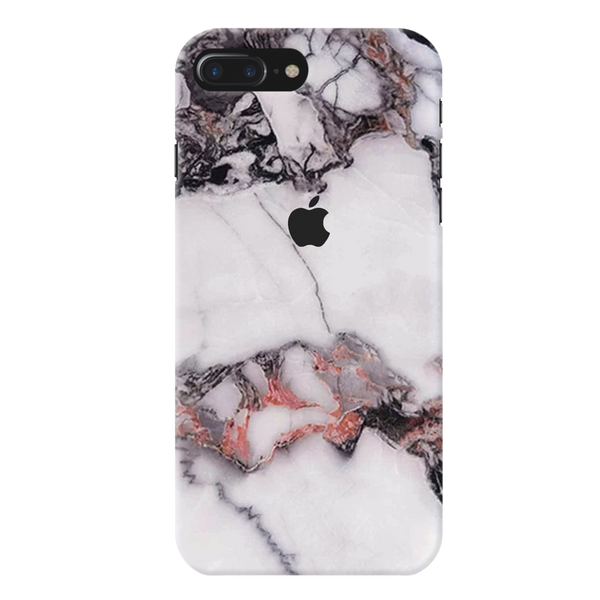 White & Black Marble Pattern Mobile Case Cover For Iphone 7 Plus