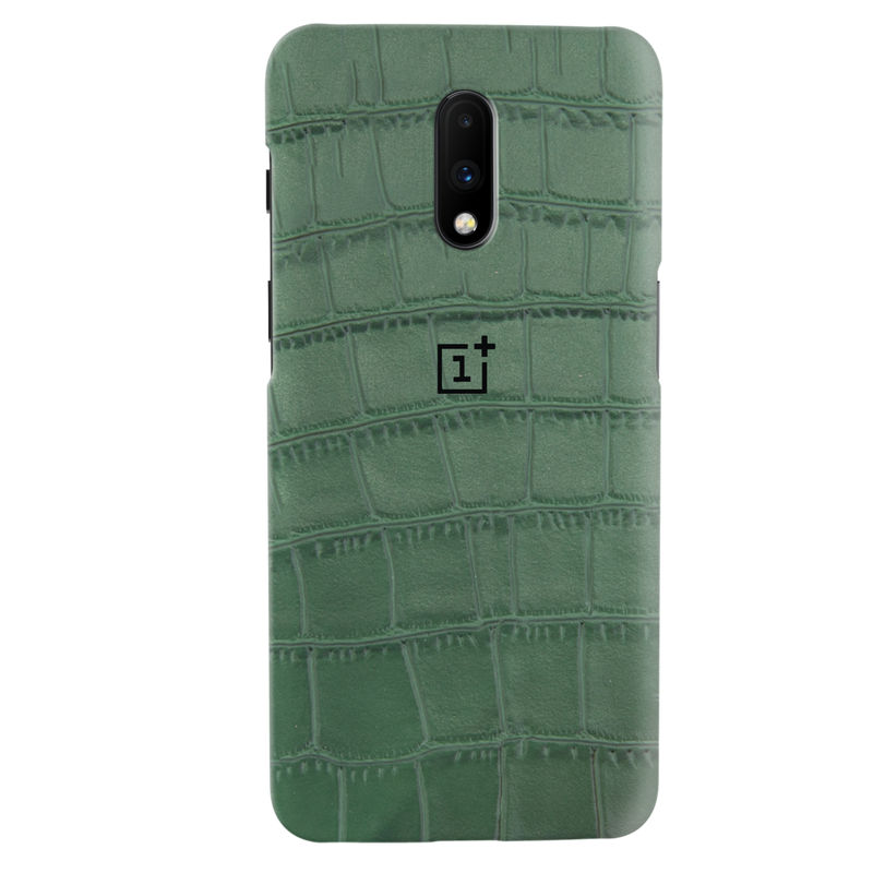 Green Boxes Pattern Mobile Case Cover For Oneplus 7