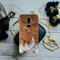 Wood Surface and Snowflakes Mobile Case Cover For Oneplus 6