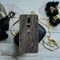 Black Wood Surface Pattern Mobile Case Cover For Oneplus 6