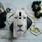 White Lion Portrait Pattern Mobile Case Cover For Oneplus 6