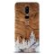 Wood Surface and Snowflakes Mobile Case Cover For Oneplus 6