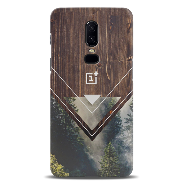 Wood and Forest Scenery Pattern Mobile Case Cover For Oneplus 6