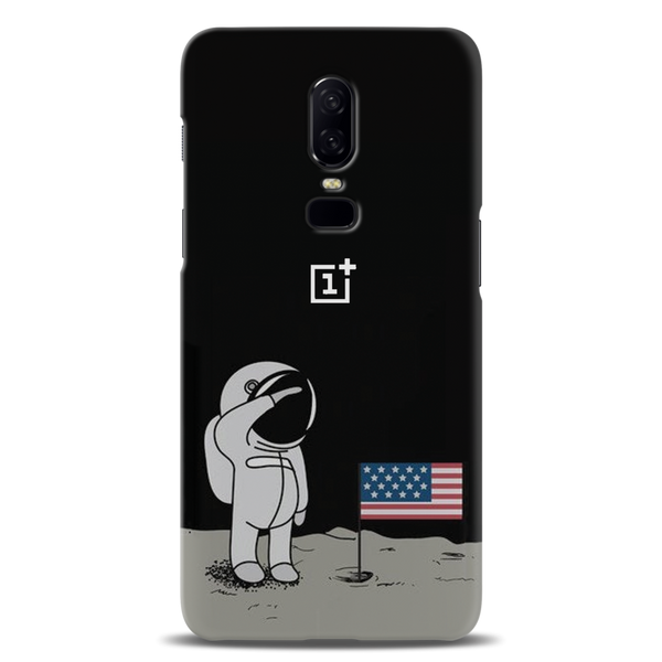 USA Astronaut Pattern Mobile Case Cover For Oneplus 6