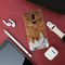 Wood Surface and Snowflakes Mobile Case Cover For Oneplus 6