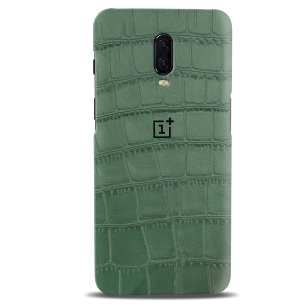 Green Boxes Pattern Mobile Case Cover For Oneplus 6t