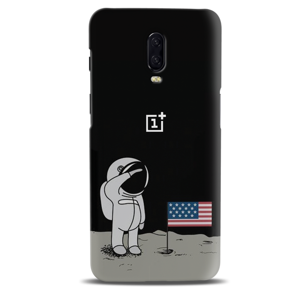 USA Astronaut Pattern Mobile Case Cover For Oneplus 6t