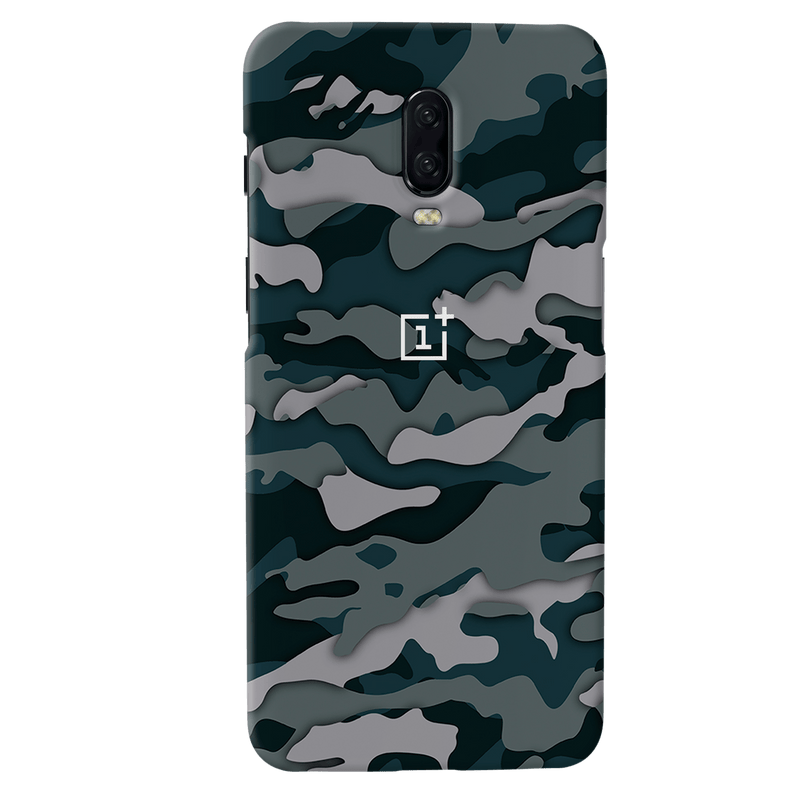 Military Camo Pattern Mobile Case Cover For Oneplus 6t