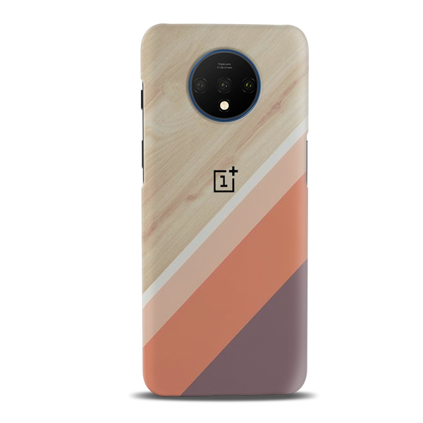 Wooden Pattern Mobile Case Cover For Oneplus 7t