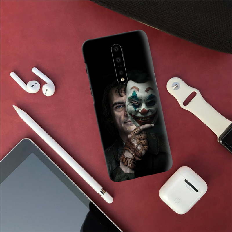 Joker Movie Face Pattern Mobile Case Cover For Oneplus 7 Pro