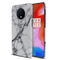 Light Grey Marble Pattern Mobile Case Cover For Oneplus 7t