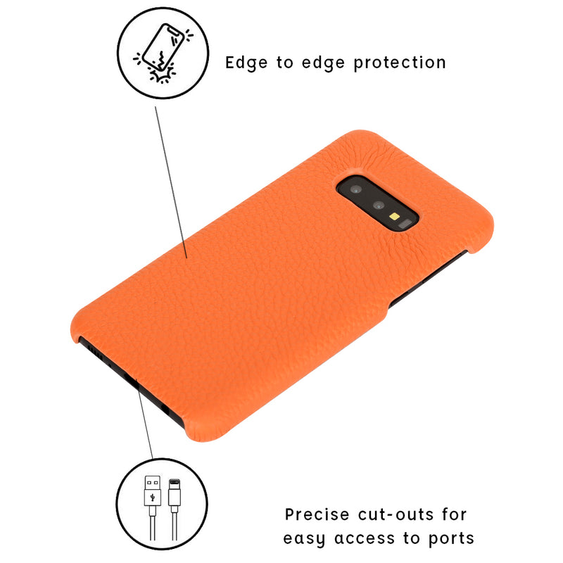 Real Leather Case for Galaxy S10E