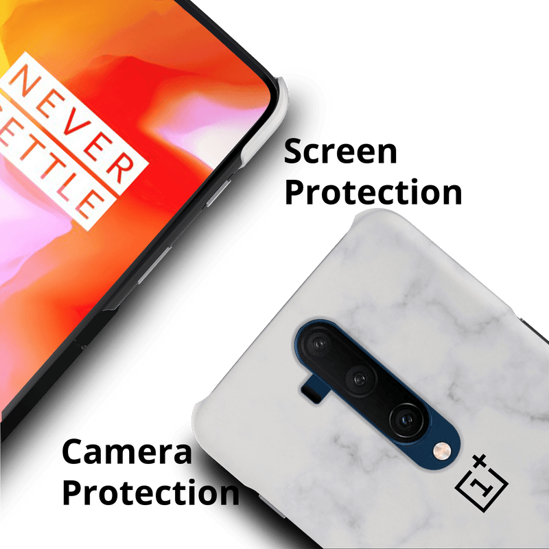 Pink Black & White Marble Pattern Mobile Case Cover For Oneplus 7t Pro