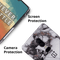 White & Black Marble Pattern Mobile Case Cover For Oneplus 6