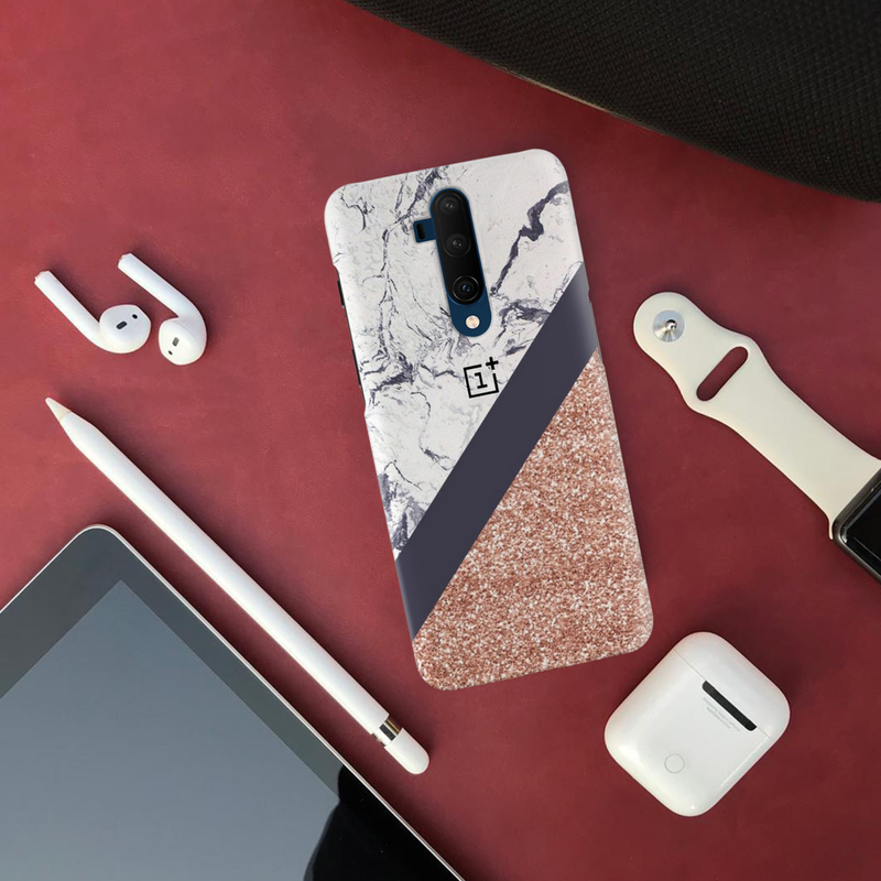 Tiles And Sand Pattern Mobile Case Cover For Oneplus 7t Pro