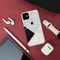 Pink Black & White Marble Pattern Mobile Case Cover For Iphone 11