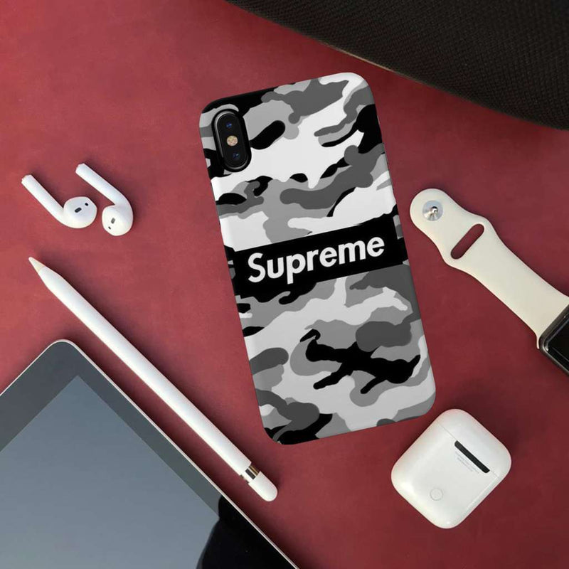 Superme Pattern Mobile Case Cover For Iphone X