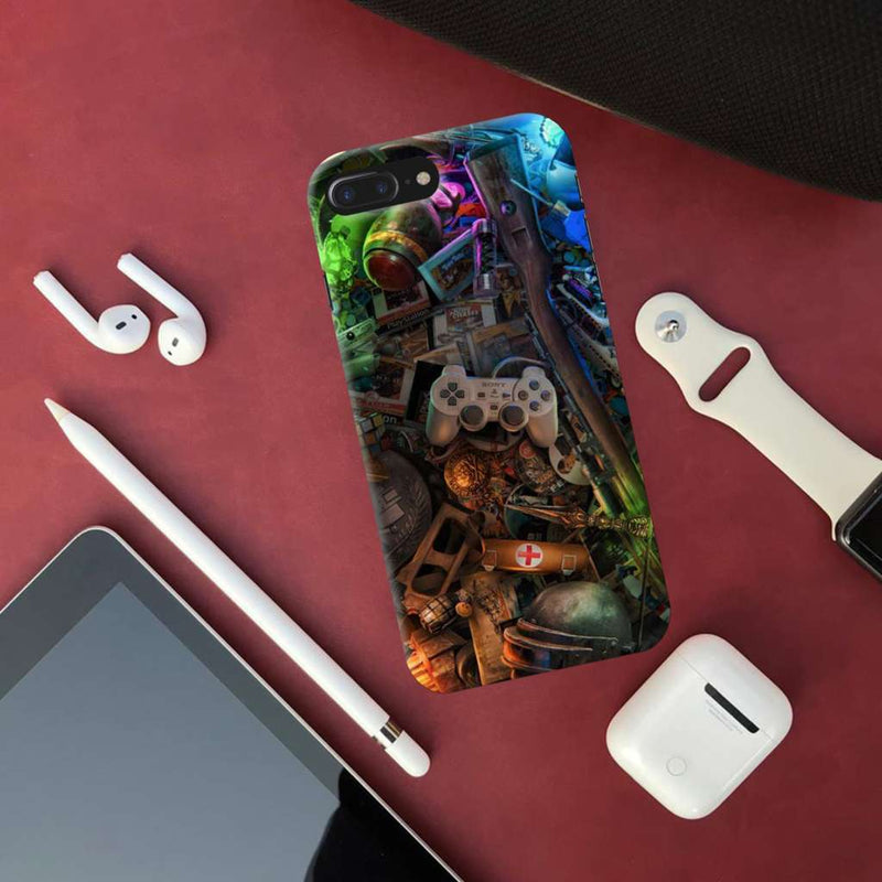 Gaming Pattern Mobile Case Cover For Iphone 7 Plus