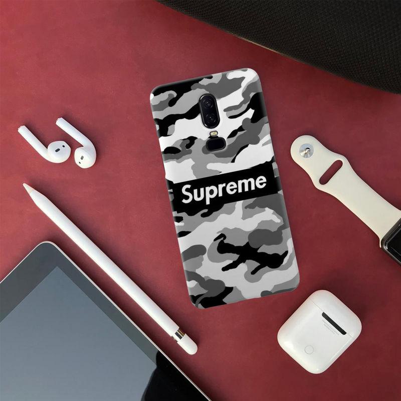 Superme Pattern Mobile Case Cover For Oneplus 6