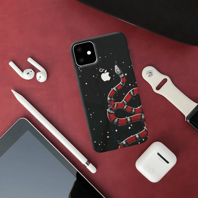 Snake in Galaxy Pattern Mobile Case Cover For Iphone 11 Pro