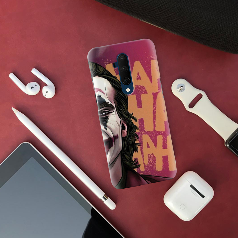 Joker Pink Pattern Mobile Case Cover For Oneplus 7T Pro
