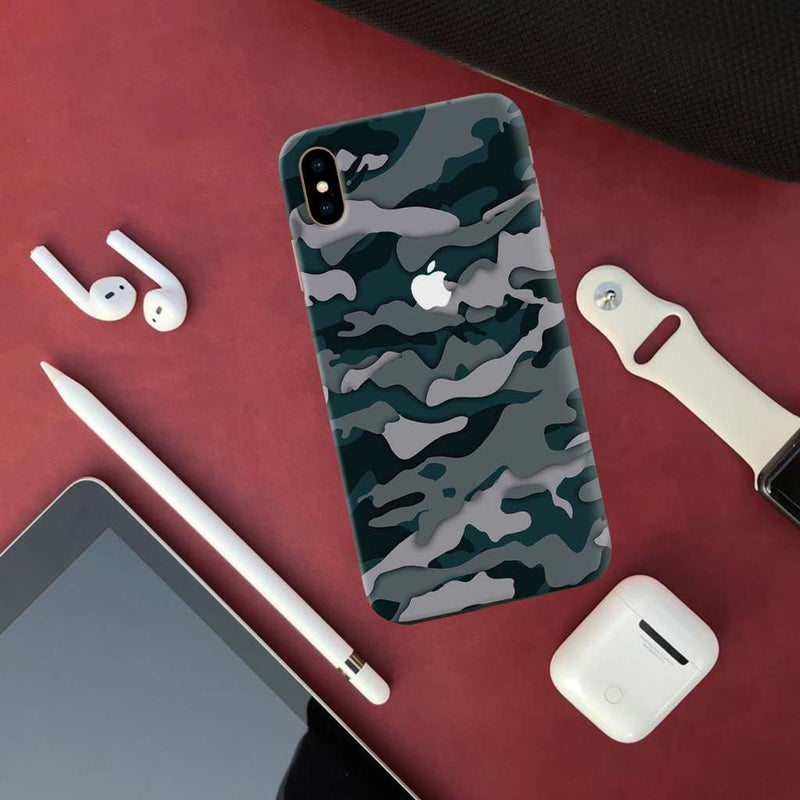 Military Camo Pattern Mobile Case Cover For Iphone XS MAX
