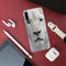 White Lion Portrait Pattern Mobile Case Cover For Galaxy A70