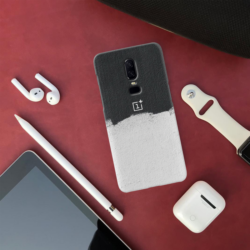 Black And White Pattern Oneplus 6 Slimcases