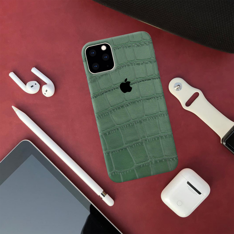 Green Boxes Pattern Mobile Case Cover For Iphone 11 Pro