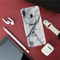 Light Grey Marble Pattern Mobile Case Cover For Galaxy A30
