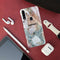Lite Pink Marble Pattern Mobile Case Cover For Galaxy A20S