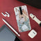 Lite Pink Marble Pattern Mobile Case Cover For Redmi Note 8 Pro
