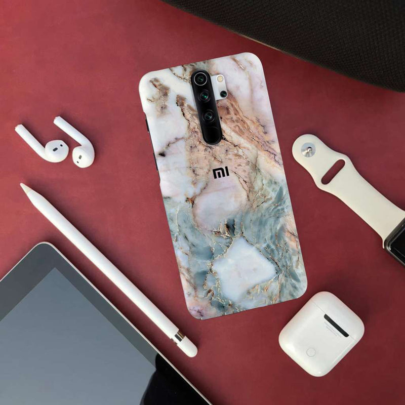 Lite Pink Marble Pattern Mobile Case Cover For Redmi Note 8 Pro