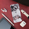 White & Black Marble Pattern Mobile Case Cover For Redmi Note 7 Pro