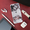 White & Black Marble Pattern Mobile Case Cover For Redmi A3