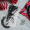 Galaxy A30 Black Cloud Marble Pattern
