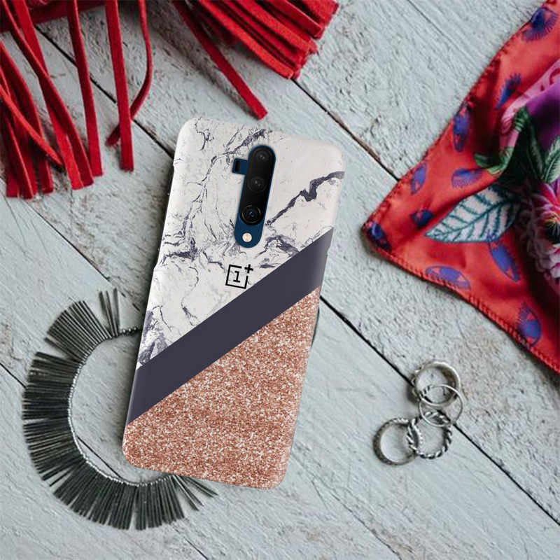 Tiles And Sand Pattern Mobile Case Cover For Oneplus 7t Pro