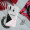 Pink Black & White Pattern Mobile Case Cover For Galaxy A30