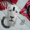 White Lion Portrait Pattern Mobile Case Cover For Oneplus 7