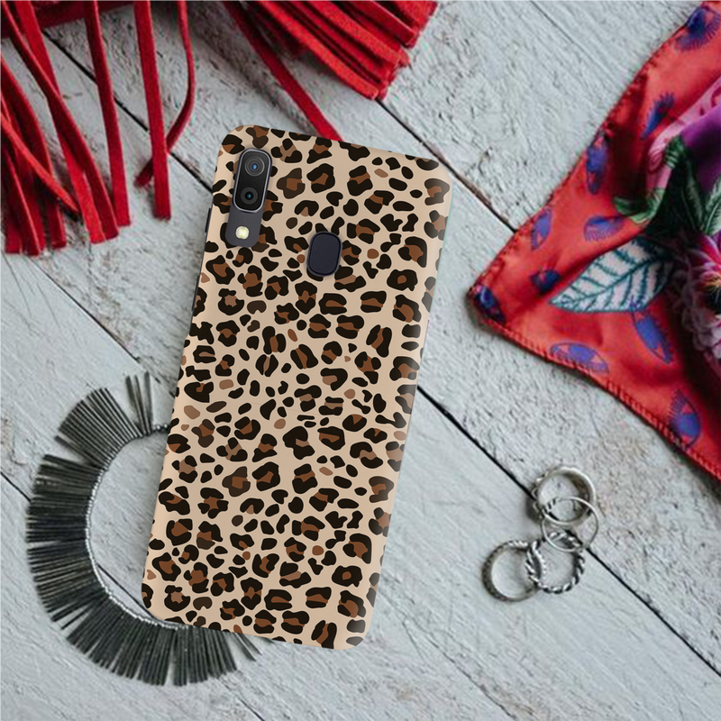 Cheetah Skin Pattern Mobile Case Cover For Galaxy A20
