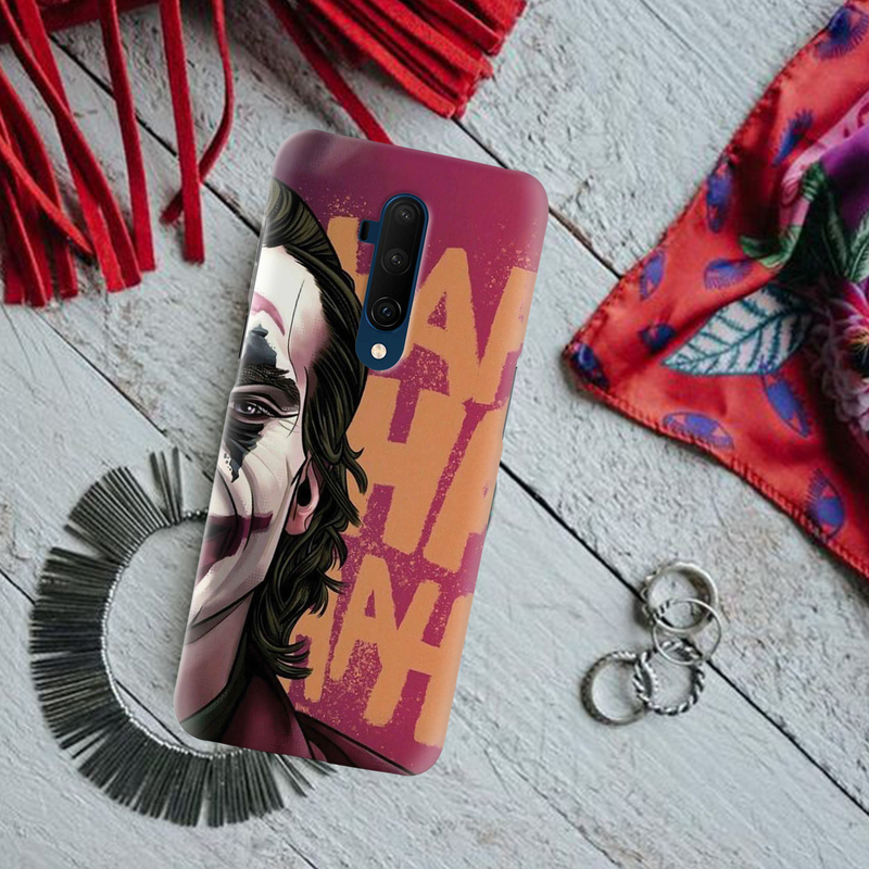 Joker Pink Pattern Mobile Case Cover For Oneplus 7T Pro