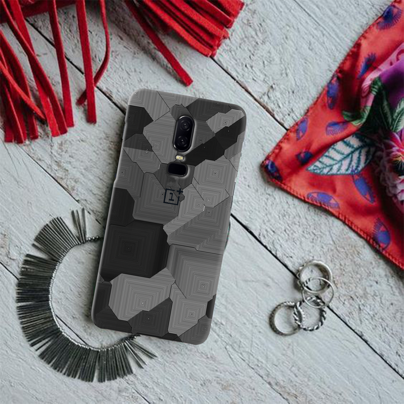 Camo Gamer Pattern Mobile Case Cover For Oneplus 6