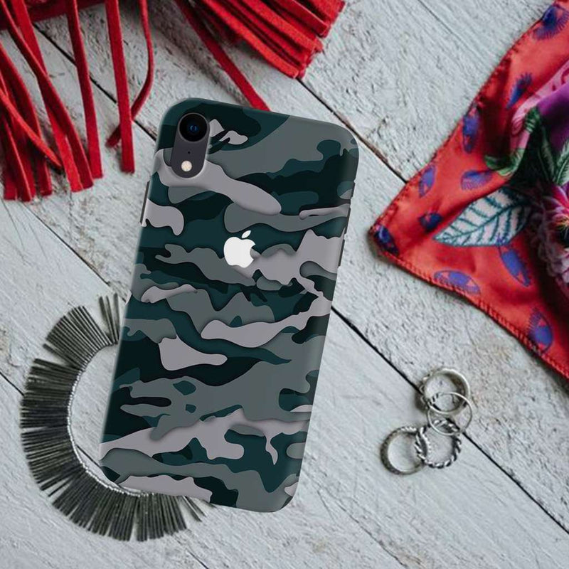 Military Camo Pattern Mobile Case Cover For Iphone XR