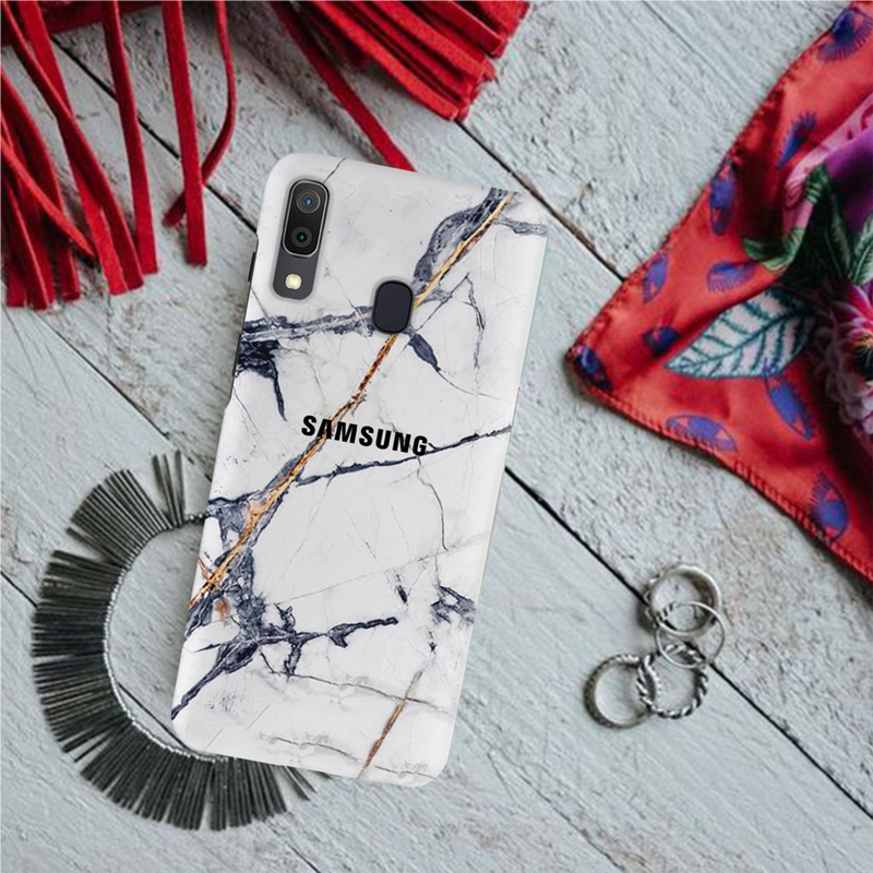 Marble Pattern Mobile Case Cover For Galaxy A30