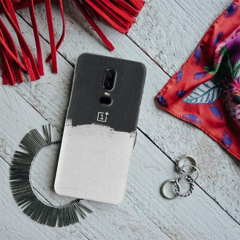 Black And White Pattern Oneplus 6 cases