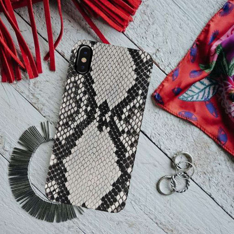 Snake Skin Pattern Mobile Case Cover For Iphone X