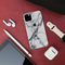 Light Grey Marble Pattern Mobile Case Cover For Iphone 11 Pro Max